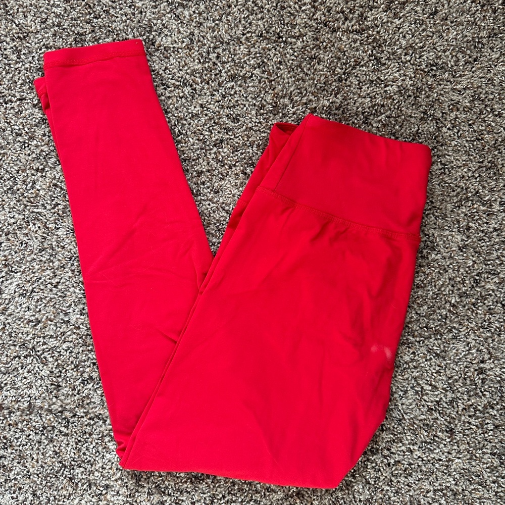 Red Leggings